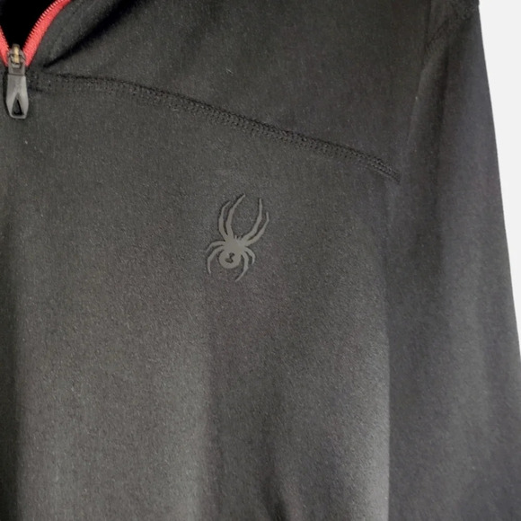 Spyder Pullover Active Shirt ProW B Sweatshirt Large 1/4 Zip Jacket Base… - Picture 9 of 16
